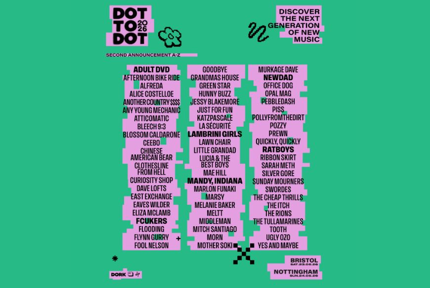 Dot to Dot 2026 lineup